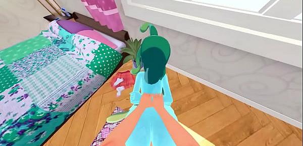  POV fucking Suu the slime girl. Doggystyle creampie - Daily Life With A Monster Girl Hentai.